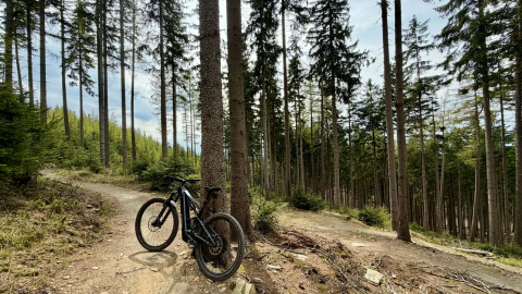 Ostre Koło sprawdziło trasy w okolicach Lądka-Zdroju. 20 kilometrów wiosennej jazdy - 12