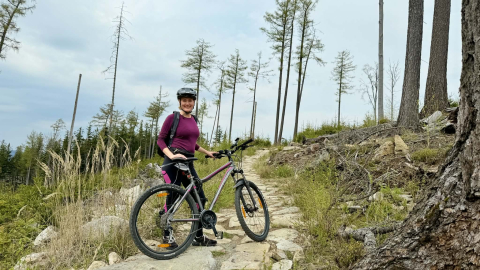 Ostre Koło sprawdziło trasy w okolicach Lądka-Zdroju. 20 kilometrów wiosennej jazdy - 13