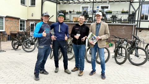 Ostre Koło sprawdziło trasy w okolicach Lądka-Zdroju. 20 kilometrów wiosennej jazdy - 1