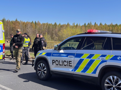 Policjanci z trzech krajów ćwiczyli na trójstyku. "Przestępcy nie znają granic" - 0