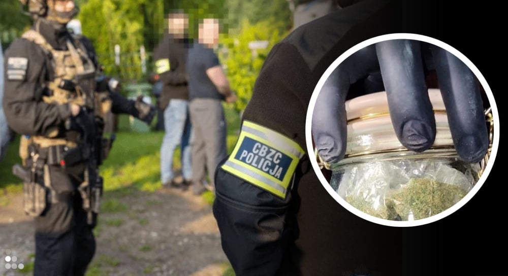 Duża akcja służb - policjanci rozbili narkotykową siatkę. Wśród zatrzymanych są osoby z Wrocławia - Sprzedawali narkotyki przez komunikatory. CBZC zatrzymało 27 osób.
