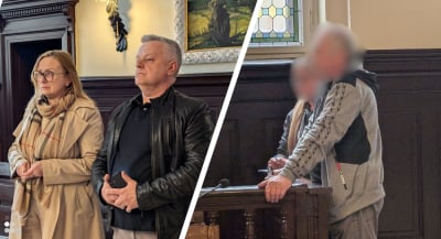 Nie dopilnował ps&oacute;w, kt&oacute;re dotkliwie pogryzły 26-latkę. Maciej K. usłyszał wyrok, a przed rozprawą doszło do awantury