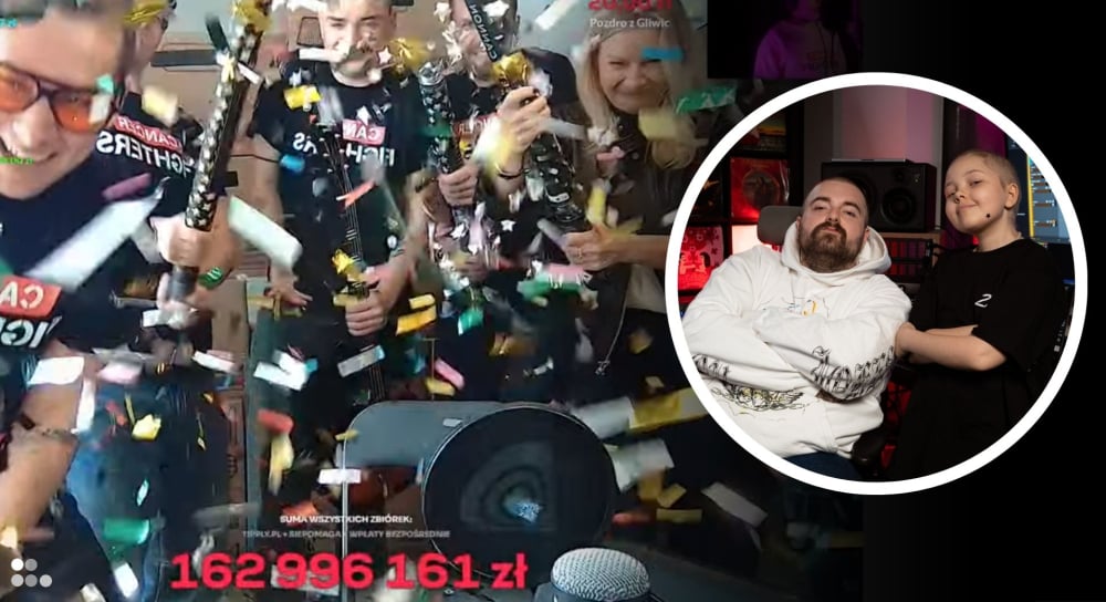 Stream Łatwoganga przeszedł do historii. Karolak, Sienkiewicz (Kwiat Jabłoni) i Rubens opowiadają o rekordowej zbiórce - Rekordowa zbiórka Łatwoganga zakończona. Miliony dla dzieci chorych na raka.