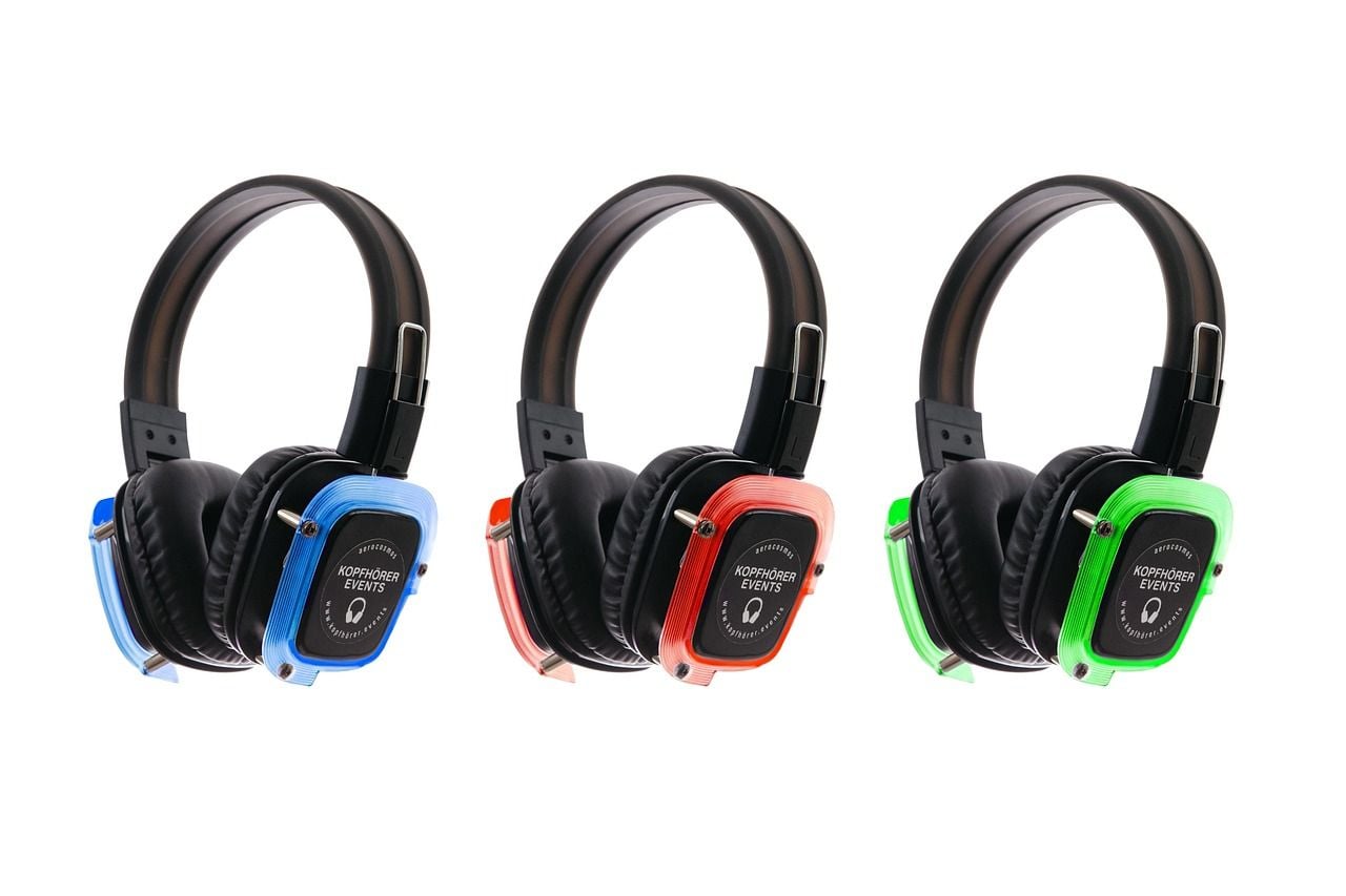 słuchawki silent disco