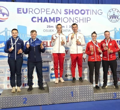 Zawodniczka Śląska Wrocław wystrzelała złoto w Chorwacji