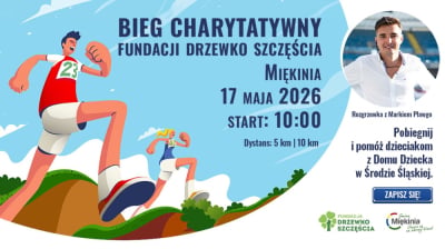 Pobiegnij w szczytnym celu! Do wygrania treningi z gwiazdami sportu