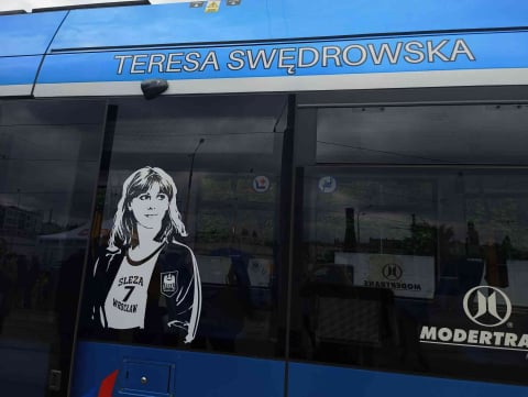 Teresa Swędrowska patronką tramwaju. Wrocław oddaje hołd mistrzyni Polski - 0