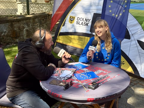 Świętowaliśmy Dzień Europy! Radio Wrocław w Jedlinie-Zdroju - 0
