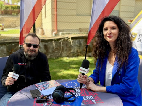Świętowaliśmy Dzień Europy! Radio Wrocław w Jedlinie-Zdroju - 1
