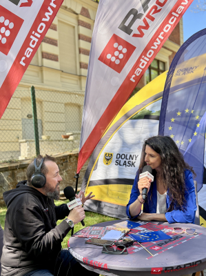 Świętowaliśmy Dzień Europy! Radio Wrocław w Jedlinie-Zdroju - 7