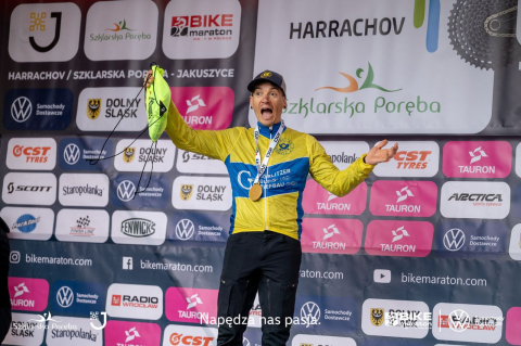 Bike Maraton z Czech do Polski - Filip Adel i Klaudia Czabok najlepsi w wyścigu UCI na dystansie GIGA - 1