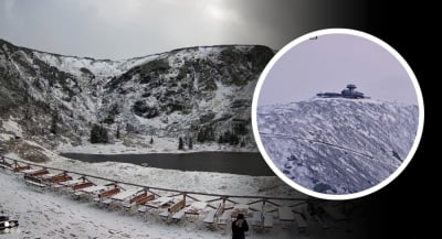 Prawie połowa maja, a tutaj spadł śnieg! Pogoda na Dolnym Śląsku ponownie zaskakuje