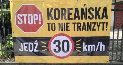 Mieszkańcy Koreańskiej mają dość. Ich zdaniem strefa Tempo 30 istnieje tylko na papierze