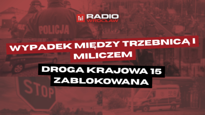 Wypadek na DK15 w Jaźwinach. 3 osoby ranne, droga była zablokowana