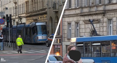 Nie jeden, nie dwa, a trzy połamane pantografy. Pechowy wiecz&oacute;r dla pasażer&oacute;w MPK