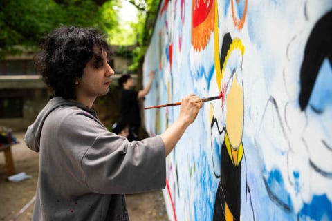 We Wrocławiu powstaje nowy mural. Ma przypominać o otwartości, tolerancji i współpracy - 2