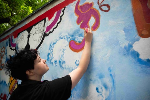 We Wrocławiu powstaje nowy mural. Ma przypominać o otwartości, tolerancji i współpracy - 3