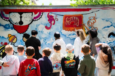 We Wrocławiu powstaje nowy mural. Ma przypominać o otwartości, tolerancji i wsp&oacute;łpracy