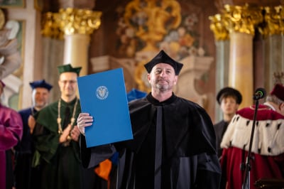Serhij Żadan otrzymał doktorat honoris causa Uniwersytetu Wrocławskiego