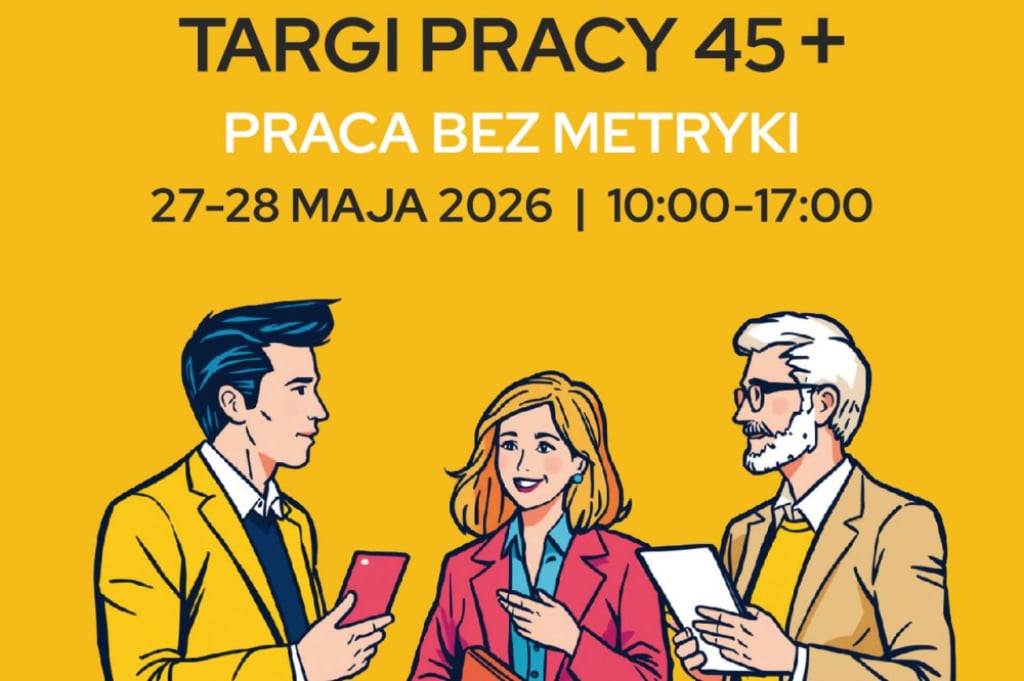 „Praca bez metryki” – Targi Pracy 45+ w Pasażu Grunwaldzkim - Materiał Sponsora