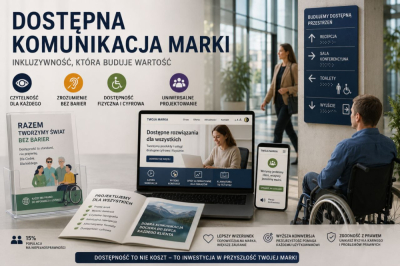 Dostępna komunikacja marki - dlaczego inkluzywność to przewaga konkurencyjna, nie tylko obowiązek