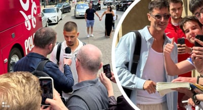 Lewandowski i sp&oacute;łka we Wrocławiu! Zieliński, Bednarek oraz Zalewski już są w hotelu