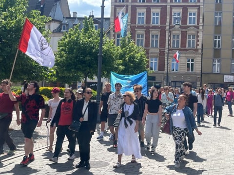 "Będzie mega biba". Studenci przejęli Wałbrzych, juwenalia ruszyły [ZDJĘCIA] - 1