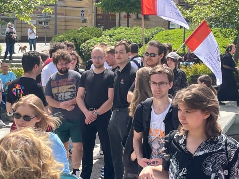"Będzie mega biba". Studenci przejęli Wałbrzych, juwenalia ruszyły [ZDJĘCIA] - 5
