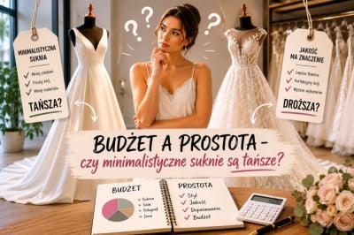 Budżet a prostota - czy minimalistyczne suknie są tańsze?