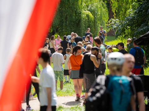 Bieg rodzinny Radia Wrocław. Tak się bawiliście [ZDJĘCIA] - 27
