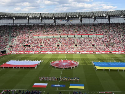 Duże rozczarowanie we Wrocławiu. Polska przegrała z Ukrainą