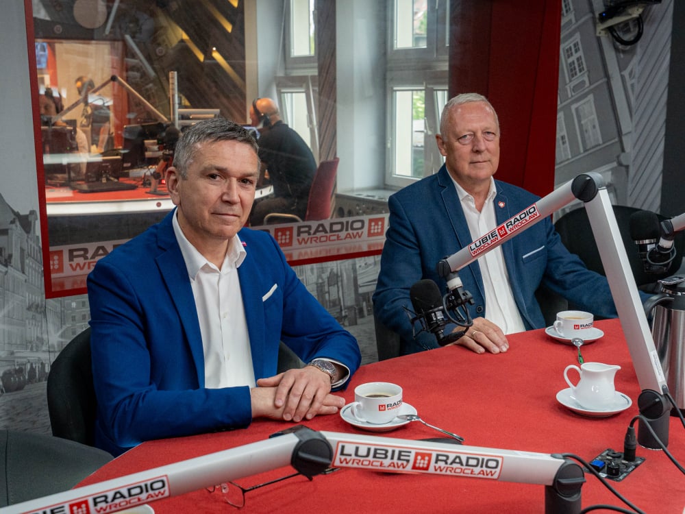 Debata parlamentarna: Arkadiusz Sikora oraz Marek Chmielewski w studiu Radia Wrocław - Debata w Radiu Wrocław