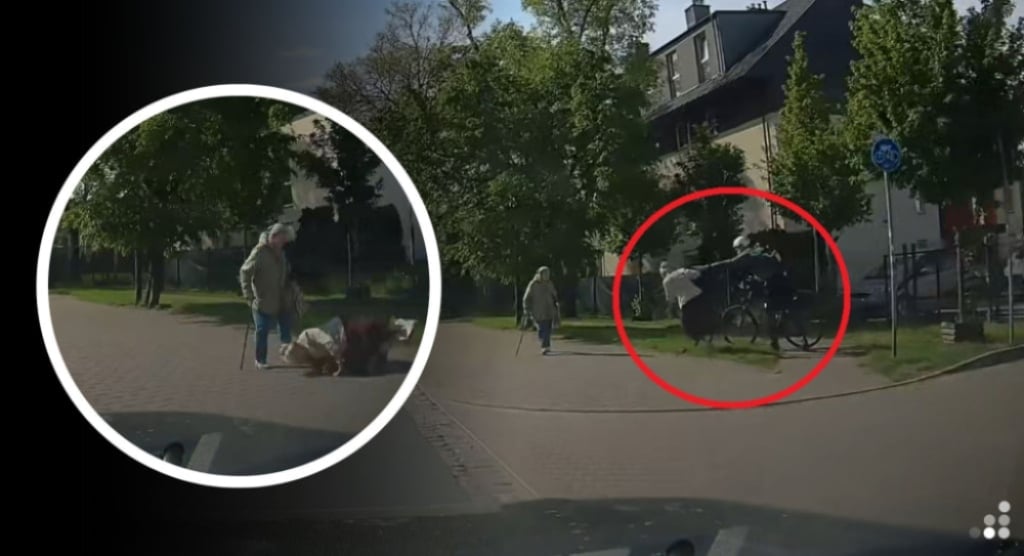Popchnął seniorkę i uciekł. Policja wie już, kim jest rowerzysta z Pilczyckiej - Rowerzysta zaatakował seniorkę we Wrocławiu. Policja znalazła sprawcę z nagrania