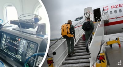 Samolot z Klaudią wylądował już we Wrocławiu. "Trafi w ręce najlepszych lekarzy"