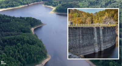 Woda znika z Jeziora Pilchowickiego z prędkością metra na dobę. Wiemy, kiedy odsłoni dno