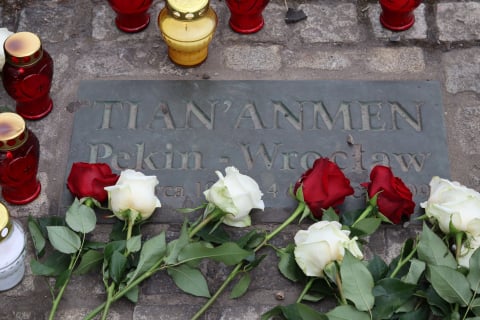 We Wrocławiu upamiętnili ofiary masakry na pl. Tiananmem  - 9
