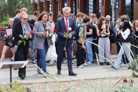We Wrocławiu upamiętnili ofiary masakry na pl. Tiananmem  - 10