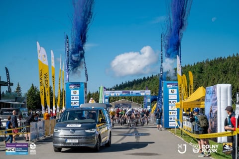 Gravel Adventure na Polanie Jakuszyckiej - Anton Albrecht i Wendy Oosterwoud najlepsi na dystansie 120 km - 0