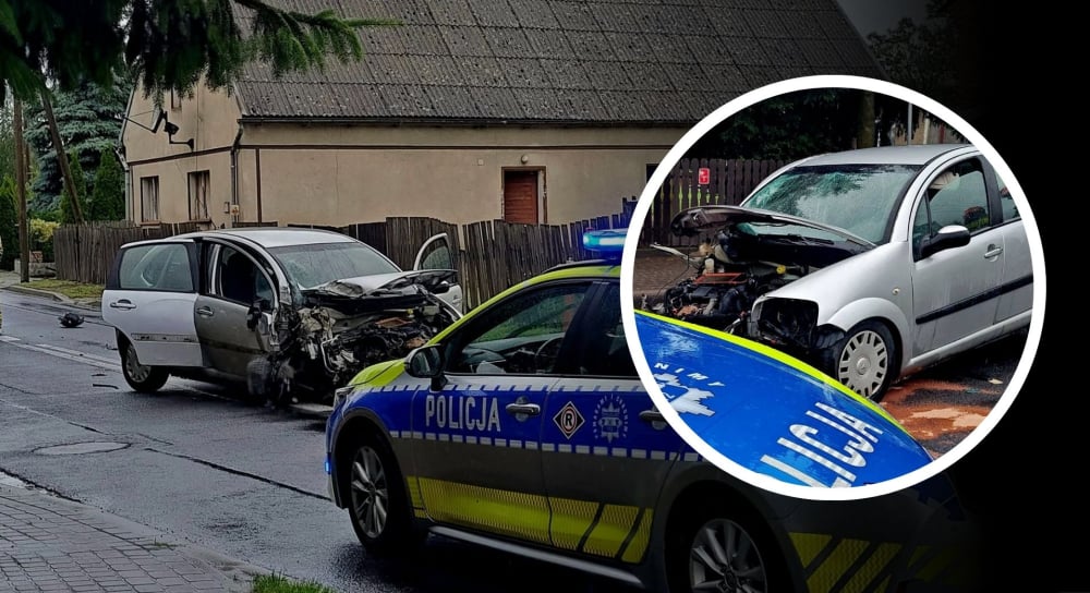 25-latek miał ponad promil alkoholu we krwi, mimo to wsiadł "za kółko". Groźny wypadek pod Oławą - Do poważnego zdarzenia doszło w Sobocisku. 25-latek trafił do szpitala.