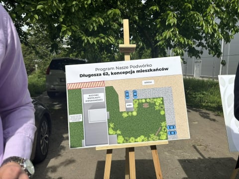 Mieszkańcy Długosza 62 czekają 2 lata aż urzędnicy spełnią obietnicę. Ich podwórko miało być wzorem, a zarasta i niszczeje - 3