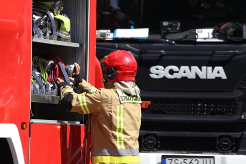 Śmigłowce i 200 strażaków w akcji, ruszyły ćwiczenia S.A.F.E. Na Dolnym Śląsku są służby z całego kraju [ZDJĘCIA] - 11