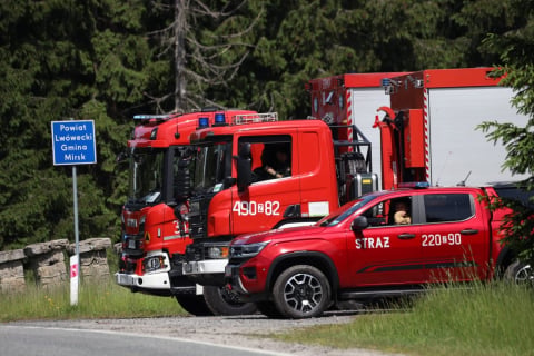 Śmigłowce i 200 strażaków w akcji, ruszyły ćwiczenia S.A.F.E. Na Dolnym Śląsku są służby z całego kraju [ZDJĘCIA] - 13
