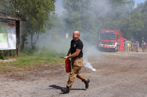Śmigłowce i 200 strażaków w akcji, ruszyły ćwiczenia S.A.F.E. Na Dolnym Śląsku są służby z całego kraju [ZDJĘCIA] - 14