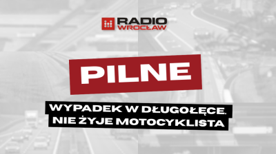 Śmiertelny wypadek w Długołęce. Motocykl zderzył się z autem osobowym
