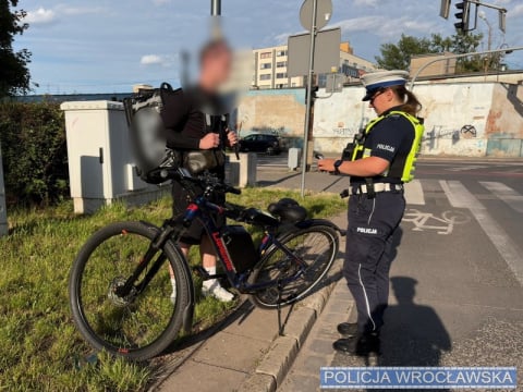 106 wykroczeń w ciągu jednego dnia. Policja podsumowuje kontrole wrocławskich rowerzystów - 0