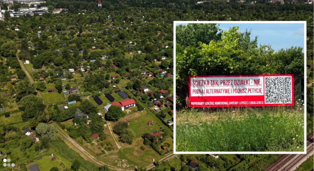 Kt&oacute;rędy poprowadzi Promenada Brochowska? Sp&oacute;r pomiędzy działkowcami a miastem