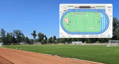 Remont za 33 miliony złotych. Trwa odbudowa stadionu w Kłodzku po powodzi
