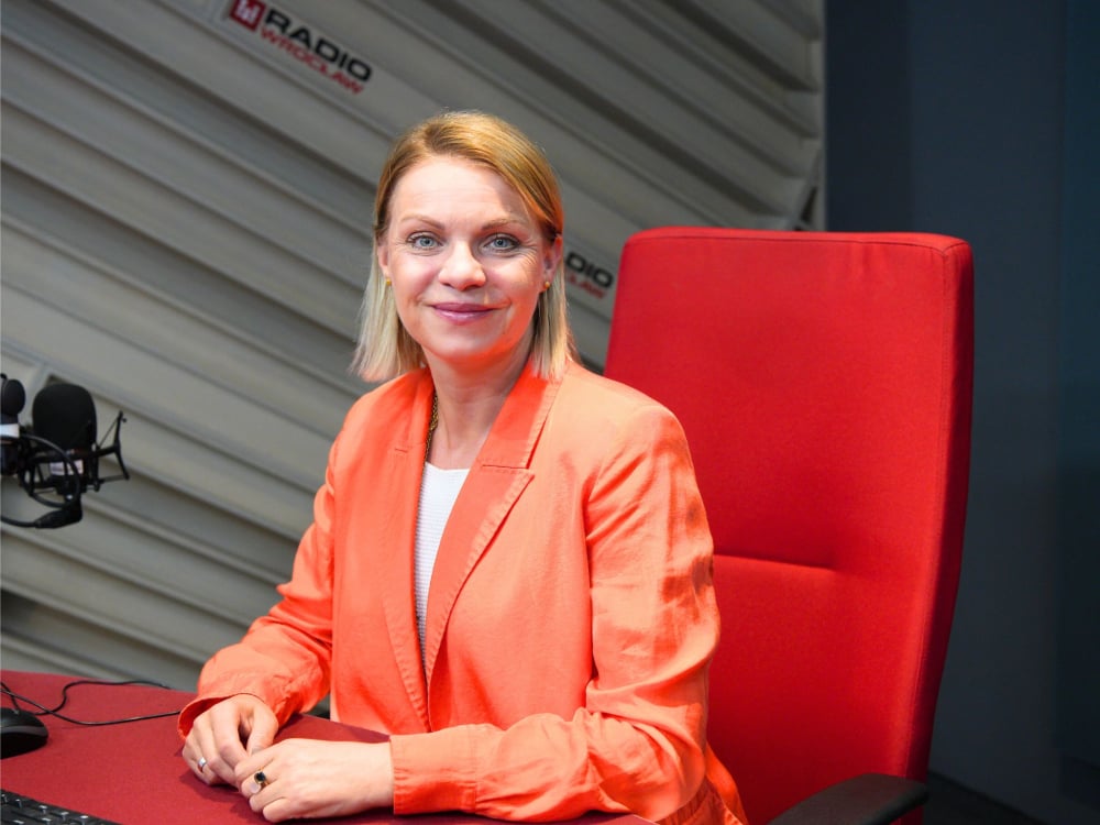 Reakcja24: Monika Janus, komornik sądowa, ekspertką w studiu Radia Wrocław - Monika Janus w Reakcji24.