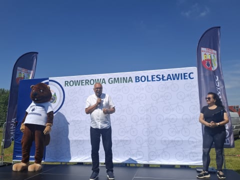 Rowerowy weekend w Gminie Bolesławiec. Około 300 uczestników wzięło udział w wielkim rajdzie - 6