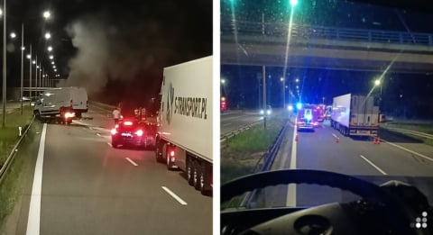 Pracownik obsługi autostrady zginął w wypadku na A4. Trasa w stronę Wrocławia była zablokowana - 3